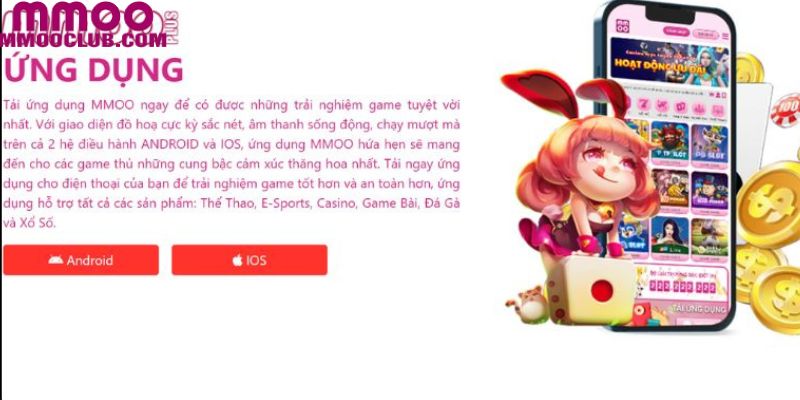 Trải nghiệm trên ứng dụng